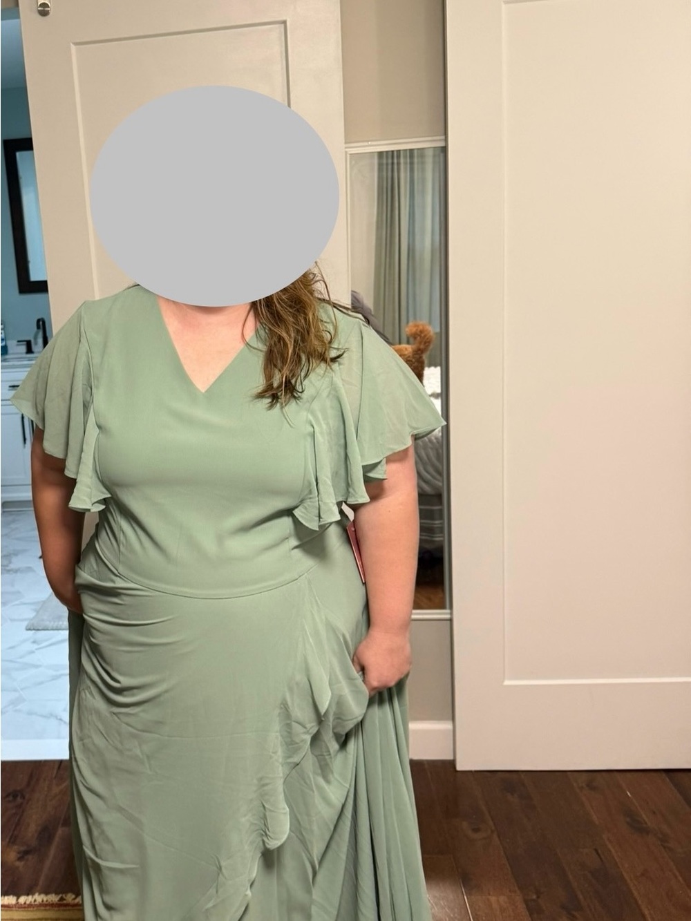 Ivy city Sage Green Dress